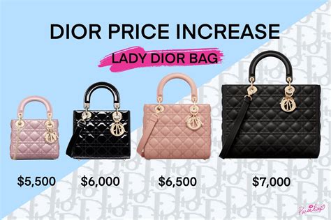 christian dior price|christian dior price list.